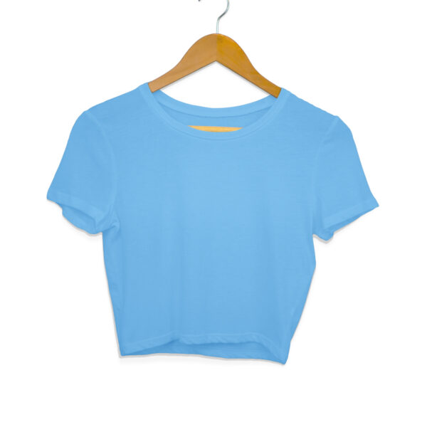 Sky Blue Crop top