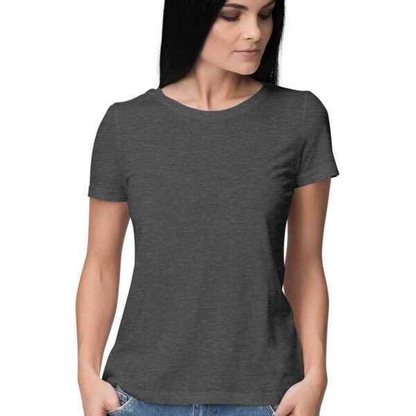 Charcoal Grey Women T-Shirt