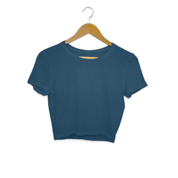 Navy Blue crop top