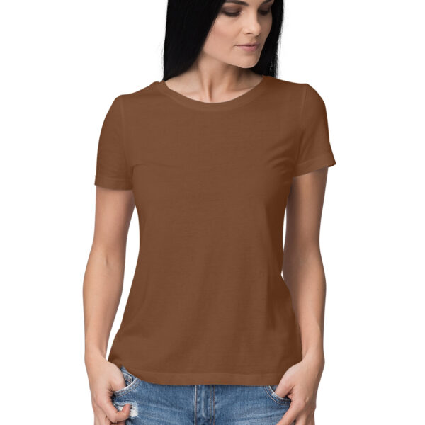 Women's T-shirt Plain Classic Premium Color Batch -1 - Image 5