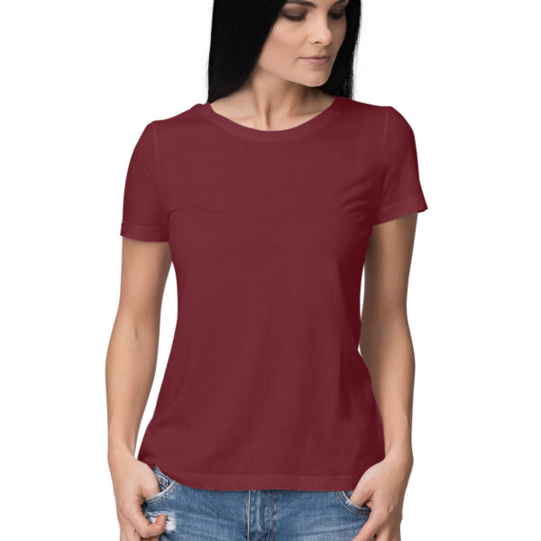 Women's T-shirt Plain Classic Premium Color Batch -1 - Image 6
