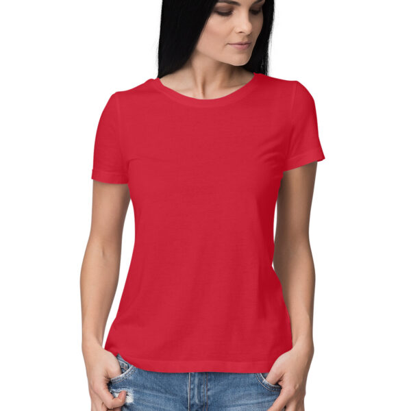 Women's T-shirt Classic Plain Color Batch- 2 - Image 3