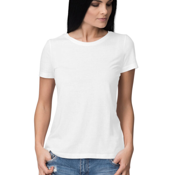 Women's T-shirt Classic Plain Color Batch- 2 - Image 4