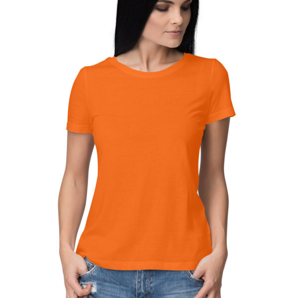 Women's T-shirt Classic Plain Color Batch- 2 - Image 8
