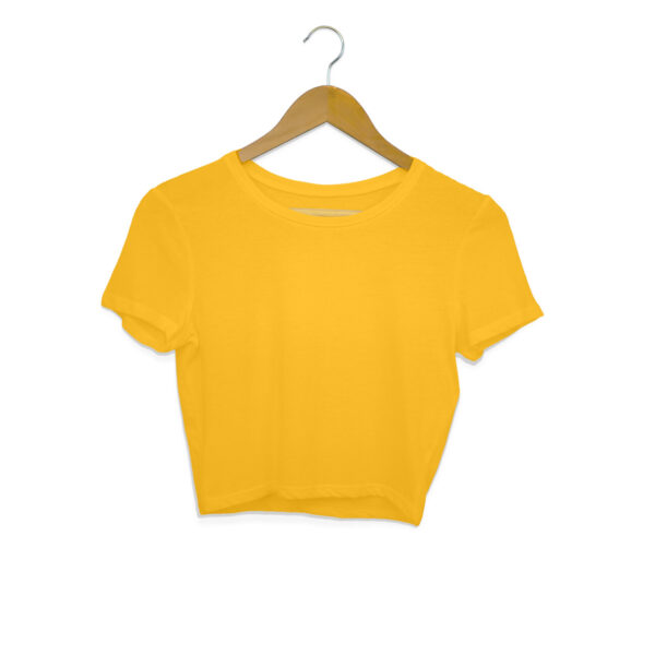 Women's Crop Top Plain Classic Premium - Image 2