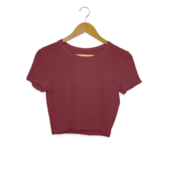 Women's Crop Top Plain Classic Premium - Image 3