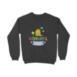 Wonderful Life Sweatshirt for Girl Woman in 12 Colors all size - Image 3