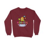 Wonderful Life Sweatshirt for Girl Woman in 12 Colors all size - Image 6