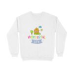 Wonderful Life Sweatshirt for Girl Woman in 12 Colors all size - Image 12