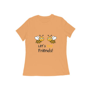 Let's Be Friends Girl Women's T-Shirt Top