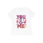 You and Me Women's Girl's T-Shirt - Image 3