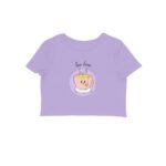 Tea Time Girl's Crop Top T-Shirt