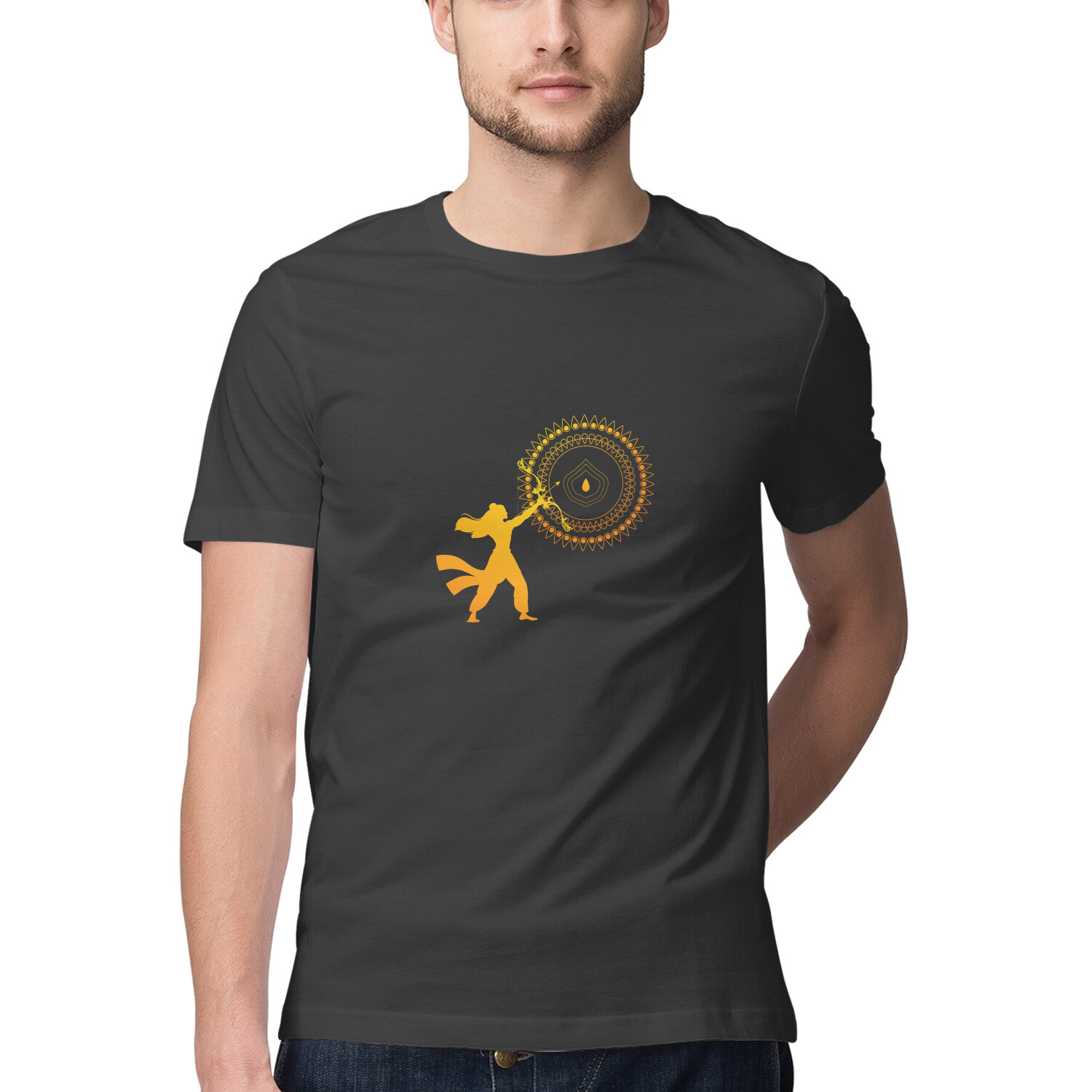 Sri Ram themed Men's T-shirt in 5 Colors all size
