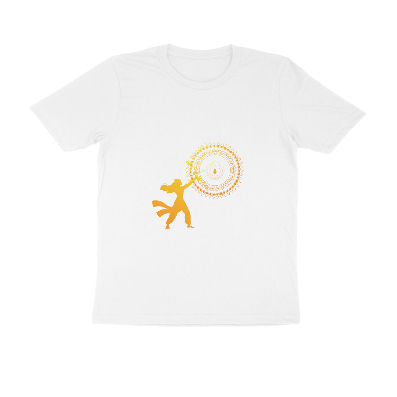 Sri Ram themed Men's T-shirt in 5 Colors all size - Image 2