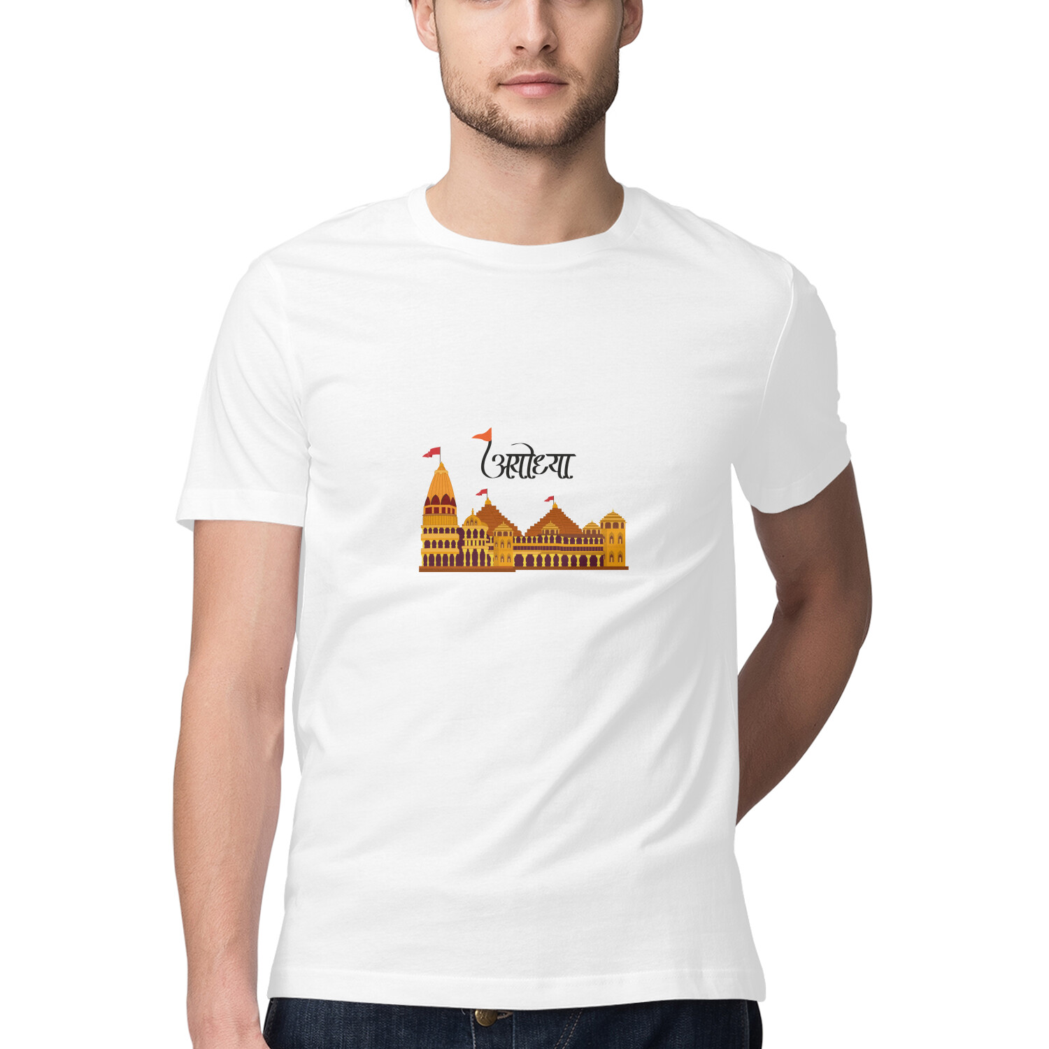 Ayodhya Men's T-shirt 3 Color all size