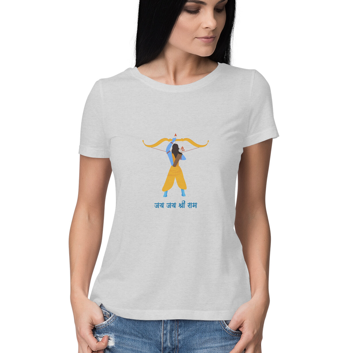 Jay Jay Sri Ram Girl's Women's T-shirt - Image 2