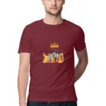 Ram Lakshman Janki Ayodhya Mandir Men's T-shirt in 5 Color all size