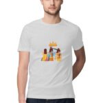 Ram Lakshman Janki Ayodhya Mandir Men's T-shirt in 5 Color all size - Image 3