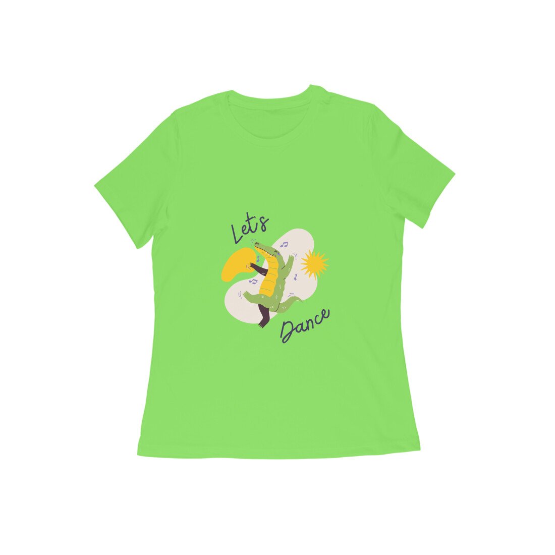 Let's dance girl's women's T-shirt 6 color all size