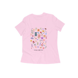 Stay wild flower Girl's Women's T-shirt