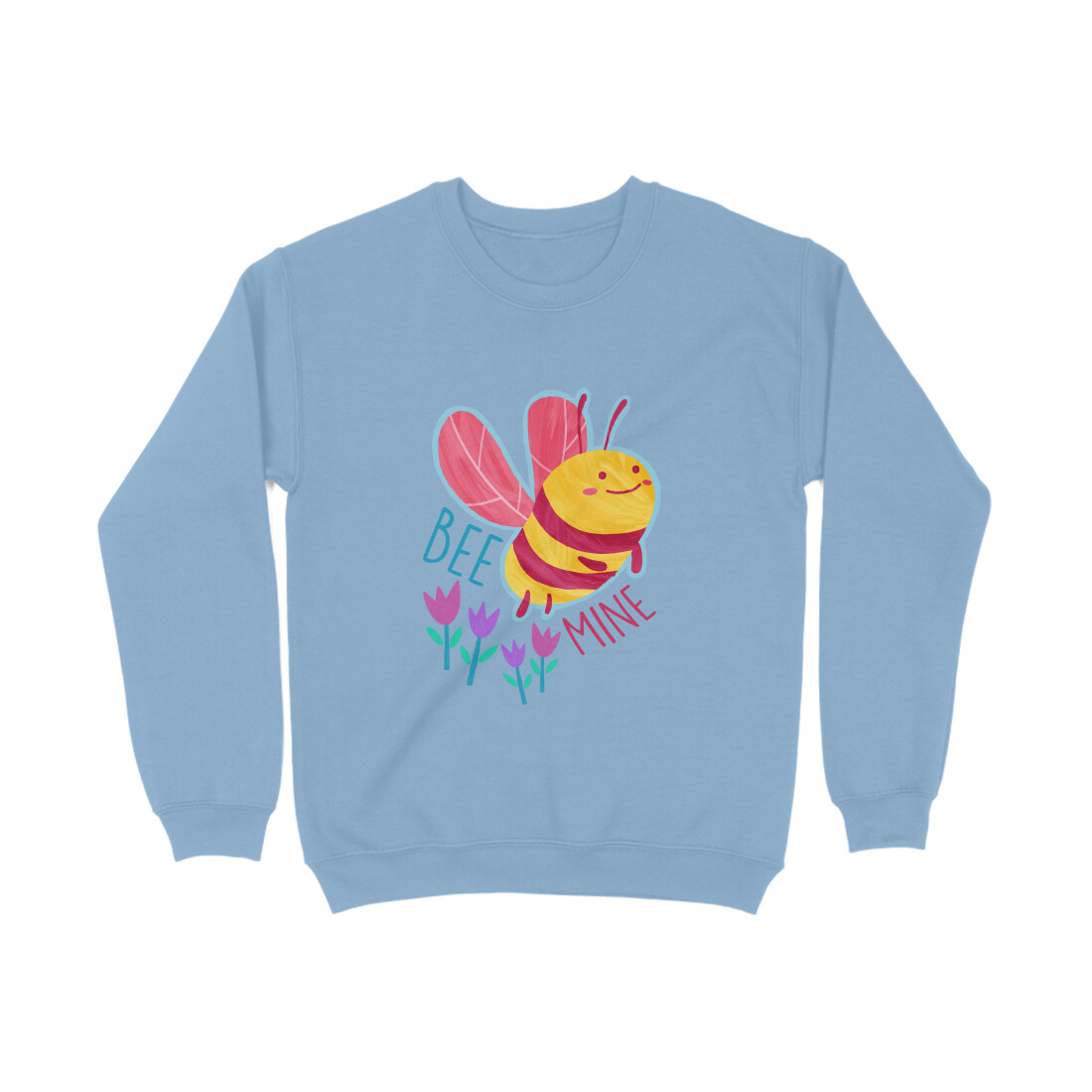 Be mine unisex sweatshirt in 12 color XS to 2XL - Image 4