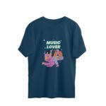 Music lover men's oversized T-shirt