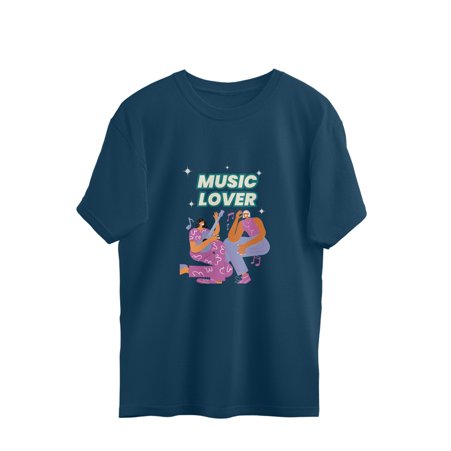Music lover men's oversized T-shirt