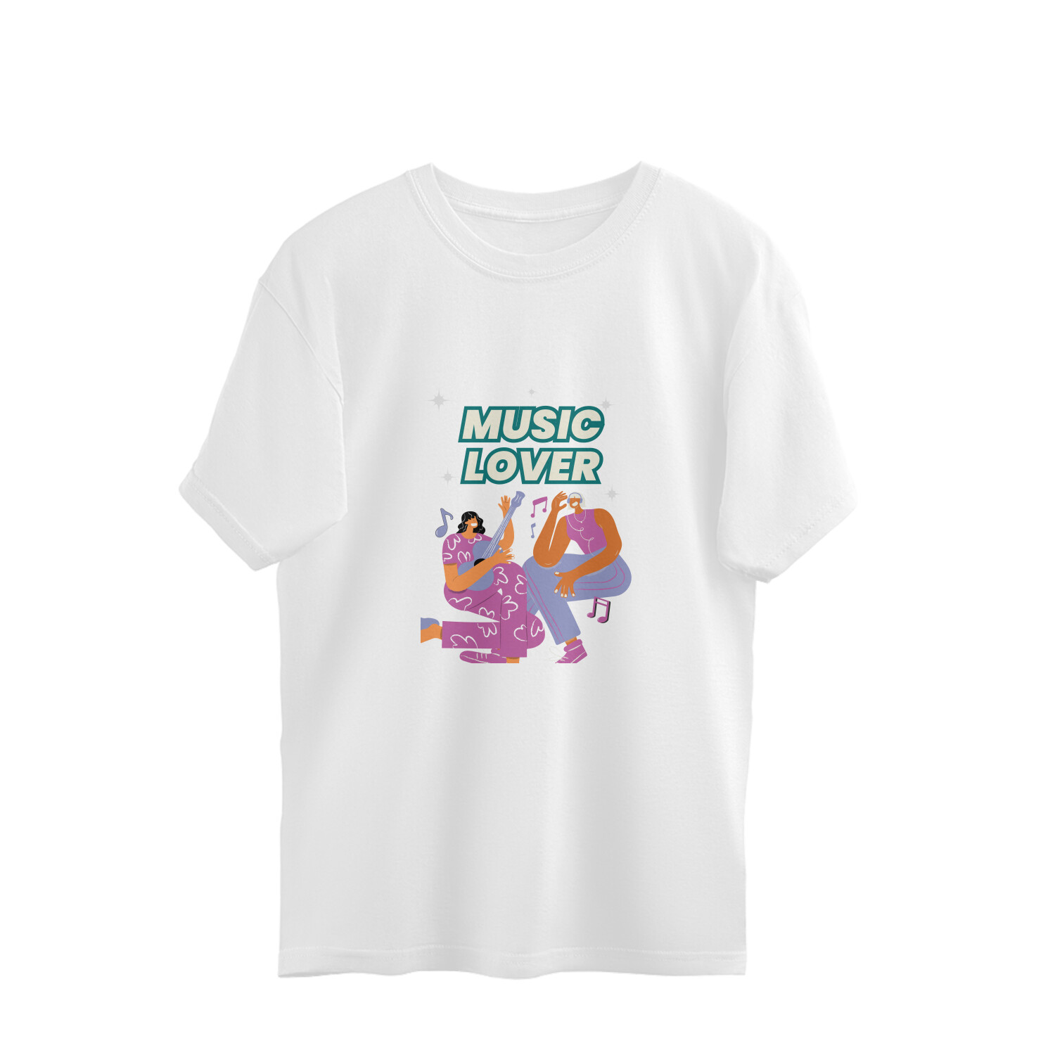 Music lover men's oversized T-shirt - Image 3