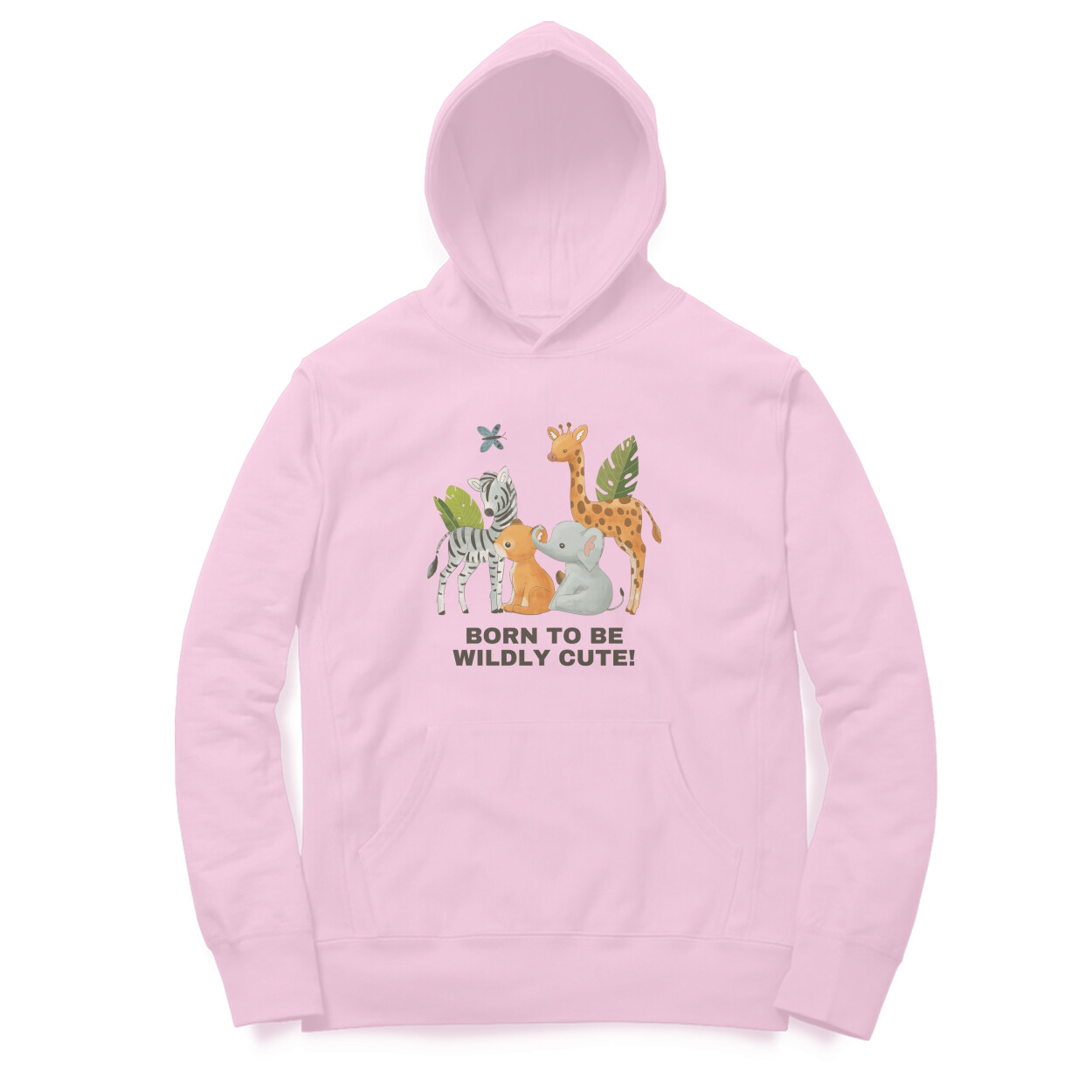 Born to be wildly cute unisex hoodies - Image 3