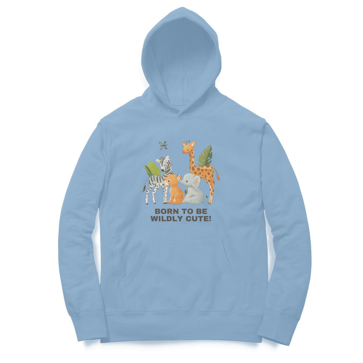 Born to be wildly cute unisex hoodies - Image 5