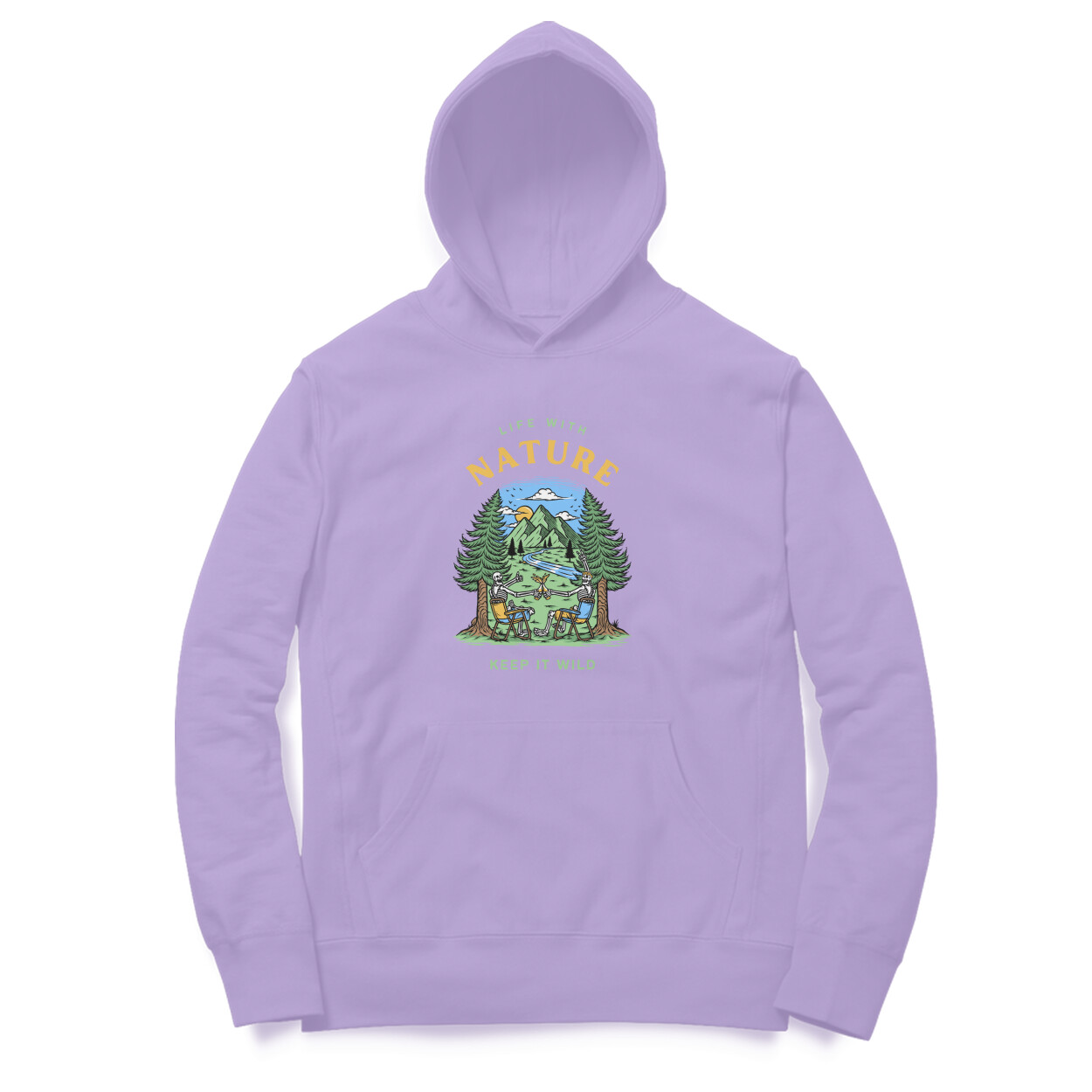 Life with nature unisex hoodies - Image 7