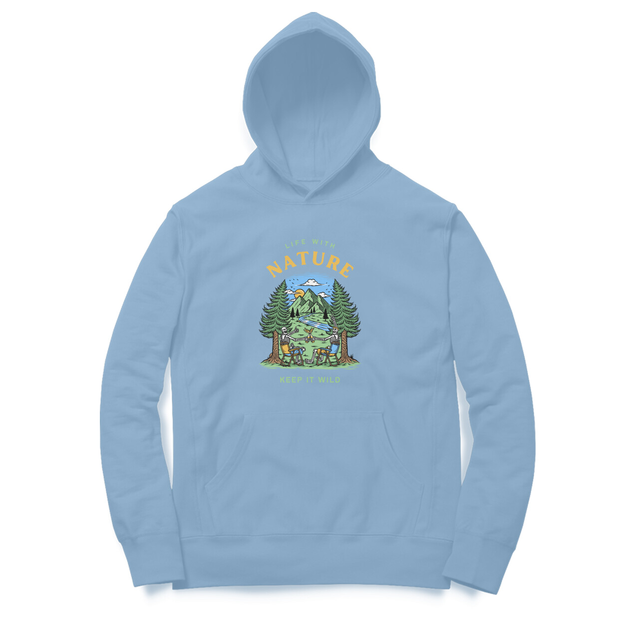 Life with nature unisex hoodies - Image 8
