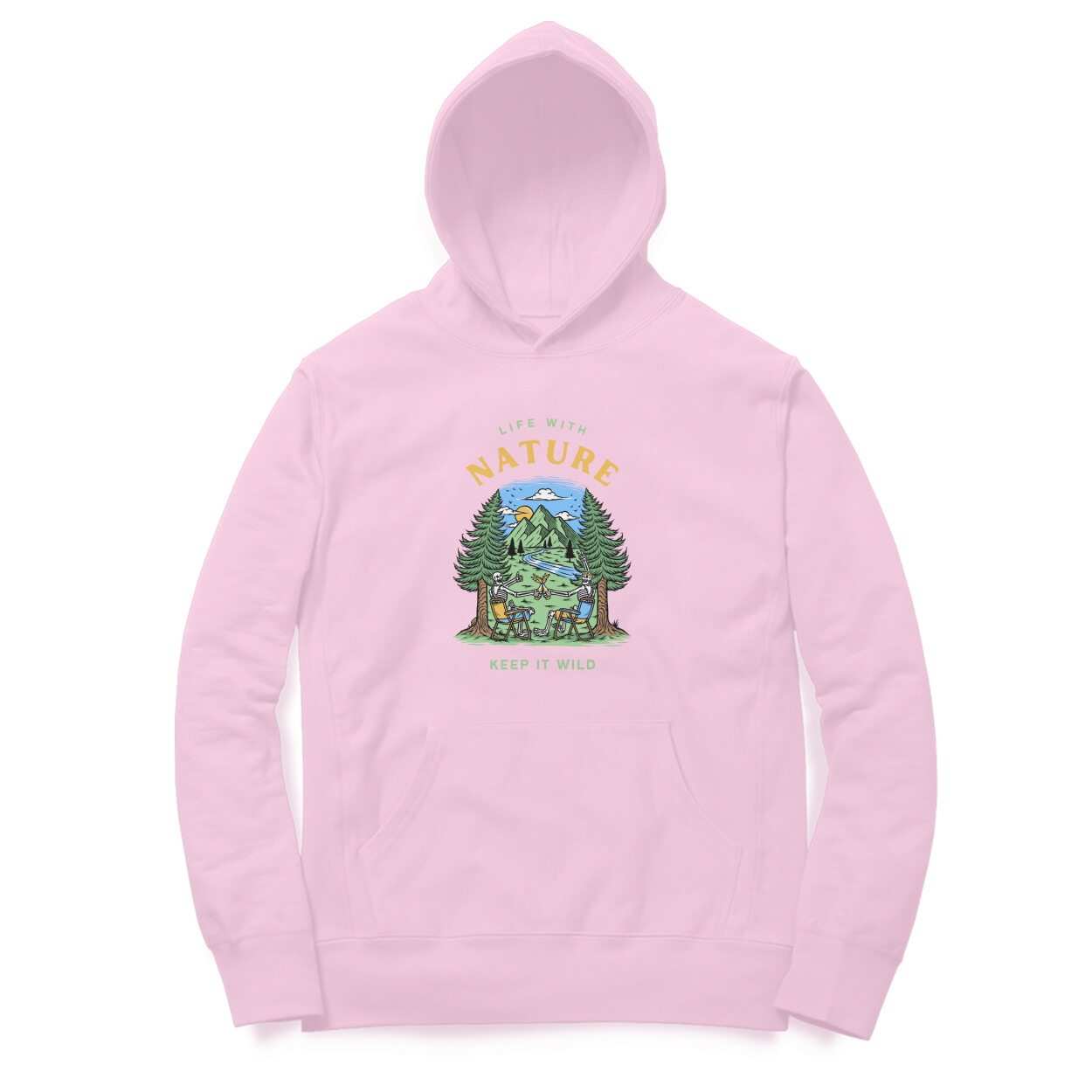 Life with nature unisex hoodies - Image 6