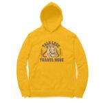 Talk less travel more unisex hoodies - Image 5
