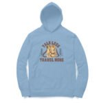 Talk less travel more unisex hoodies - Image 4