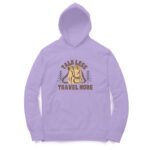 Talk less travel more unisex hoodies - Image 7
