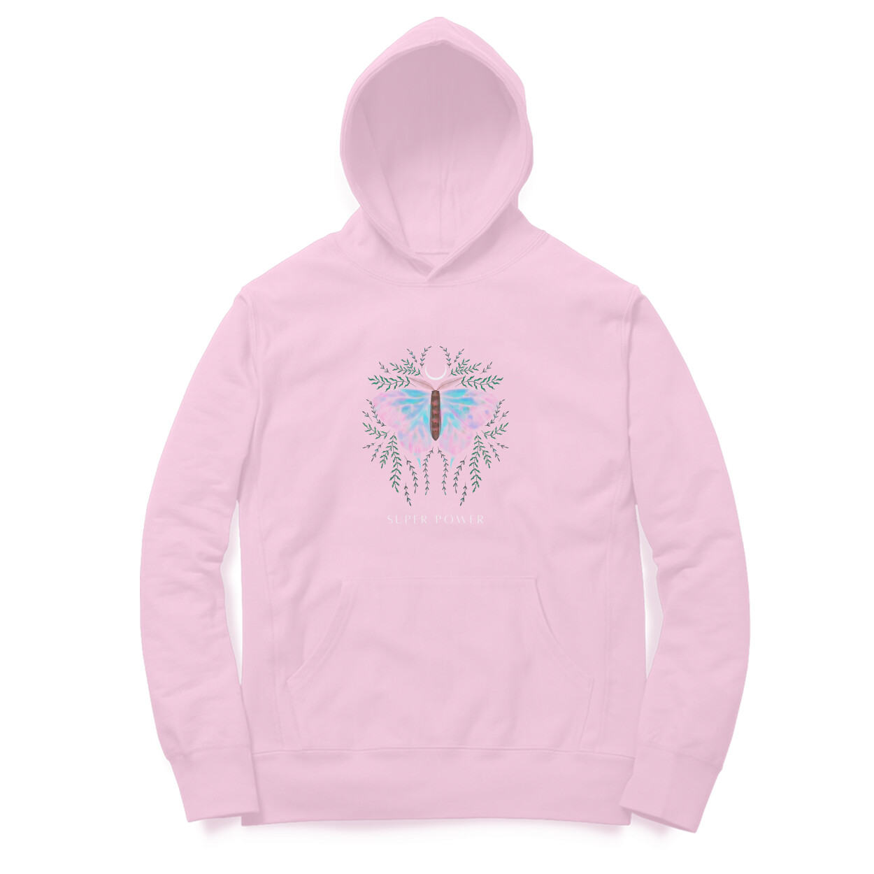 Super power butterfly unisex hoodies