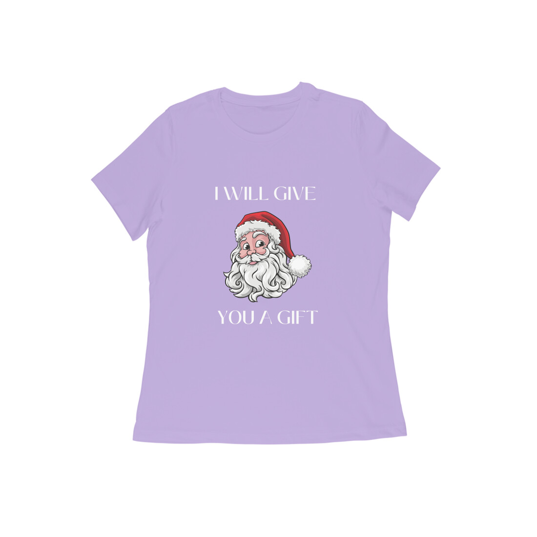 I will give you a gift Christmas Girl's Women's T-shirt - Image 4
