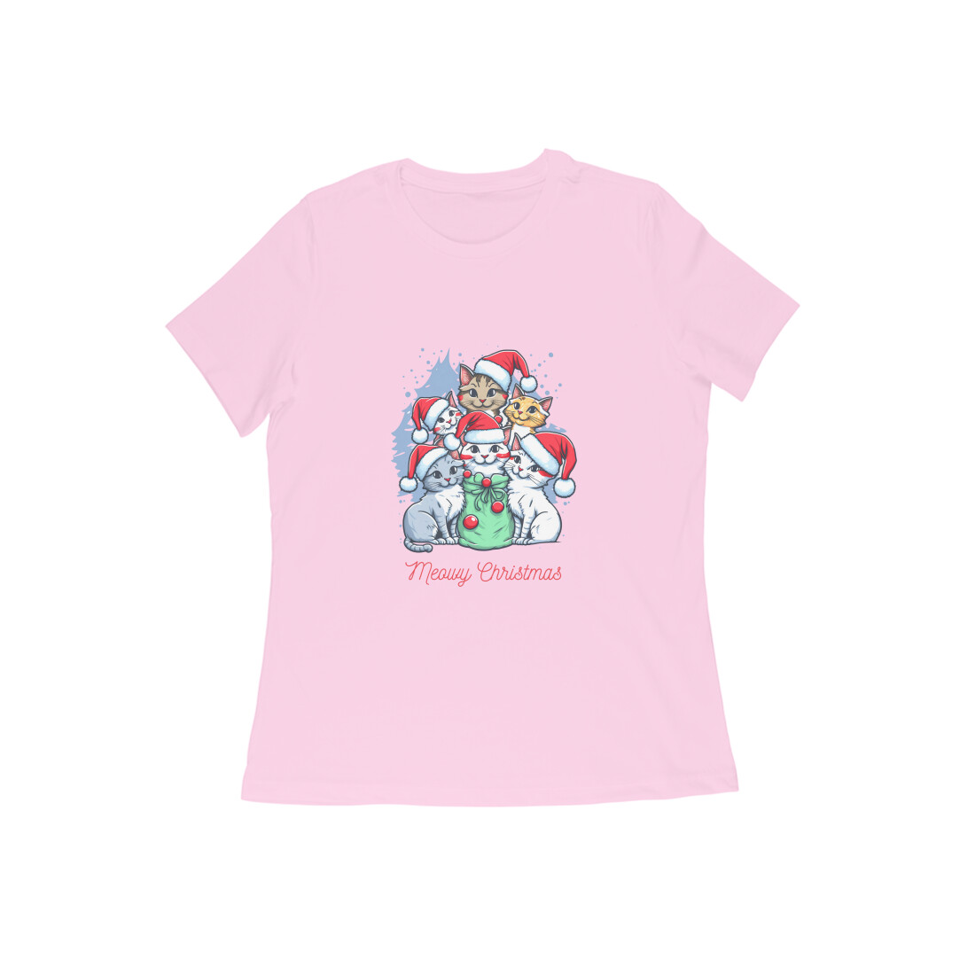 Merry Christmas New Girl's Women's T-shirt - Image 2