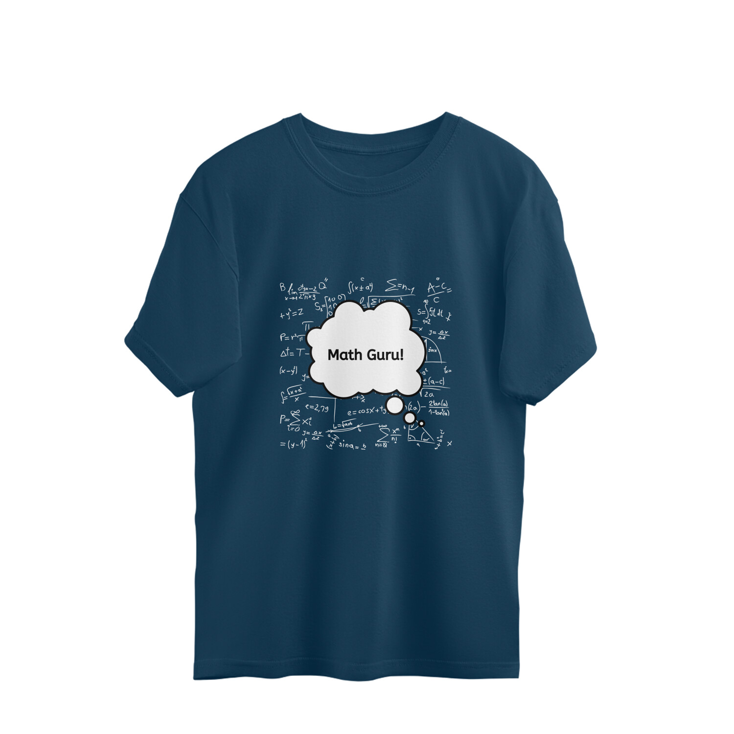 Math Guru men's oversized new stylish T- shirt - Image 2