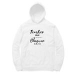 Teacher hun Bhagwan nahi light colored unisex hoodies