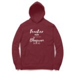 Teacher hun Bhagwan nahi dark colored unisex hoodies - Image 5