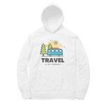 Travel is my therapy unisex hoodies