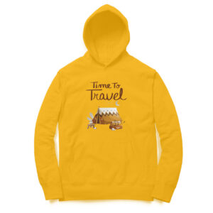 Time to travel unisex hoodies