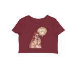 Coffee time women's crop T-shirt