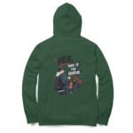 Men’s Women’s Hoodie Back Print UK Special – Yes, This is the queue - Image 7