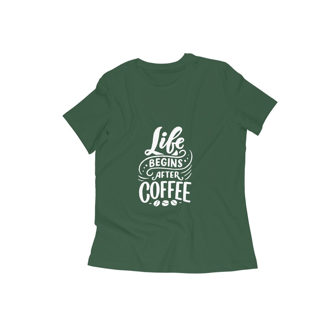 Life begins after coffee women's T-shirt - Image 2