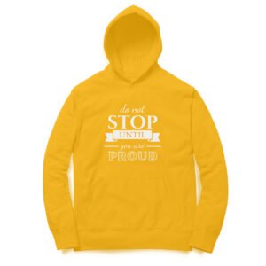 Don't stop men's women's unisex hoodies