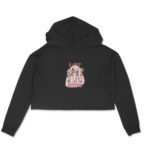 K-pop lovers girl's crop hoodies in 5 colors - Image 2