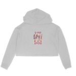 K-pop lovers girl's crop hoodies in 5 colors - Image 5